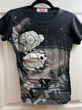 Gir Riding A Pig Graphic Tee - M